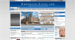Desktop Screenshot of emporium-coins.com